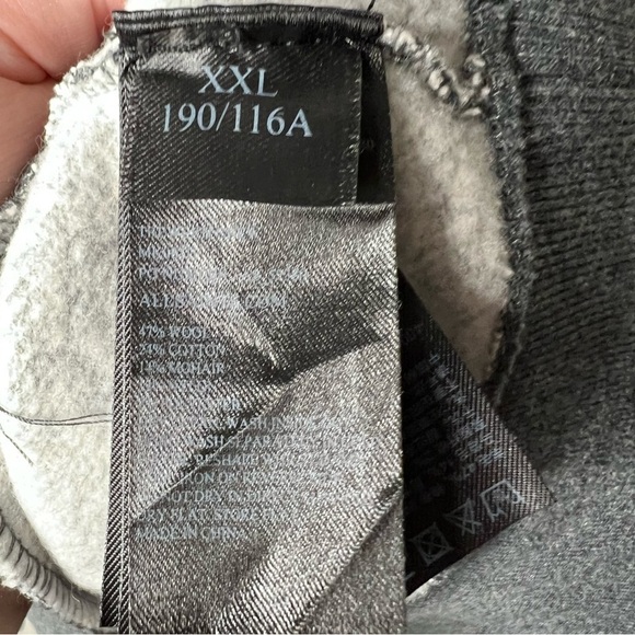 Allsaints Sweater Mens XXL Wool Blend Striped Casual - Picture 15 of 15